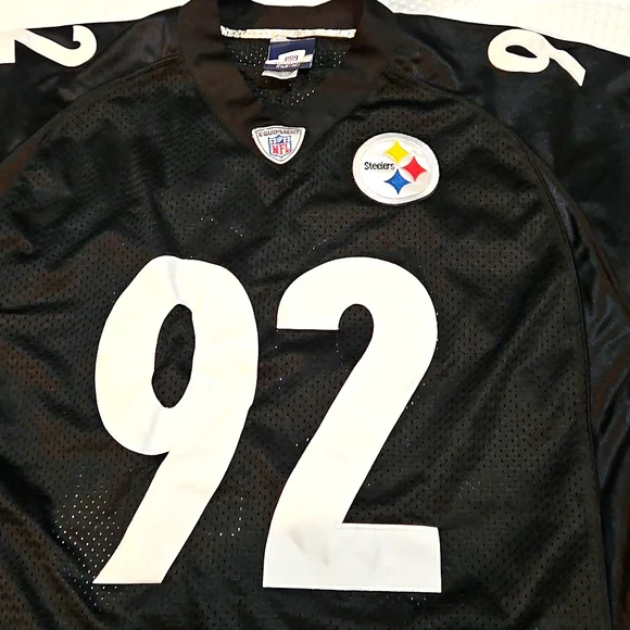Pittsburgh Steelers Harrison #92 Jersey